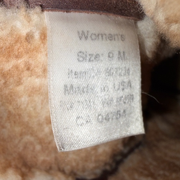 L.L. Bean Wool Lined Bean Boots Womens 9 Plaid Duck Boots Made USA - Picture 9 of 10